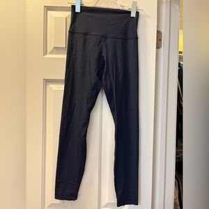LULULEMON ALIGN™ RIBBED HIGH-RISE PANT 25 Navy size 4